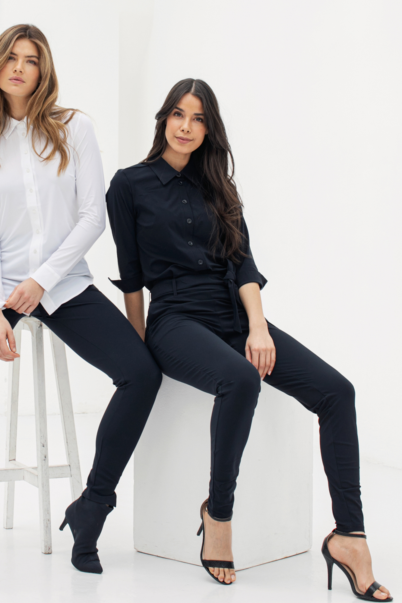 Studio Anneloes Margot Trousers Donkerblauw