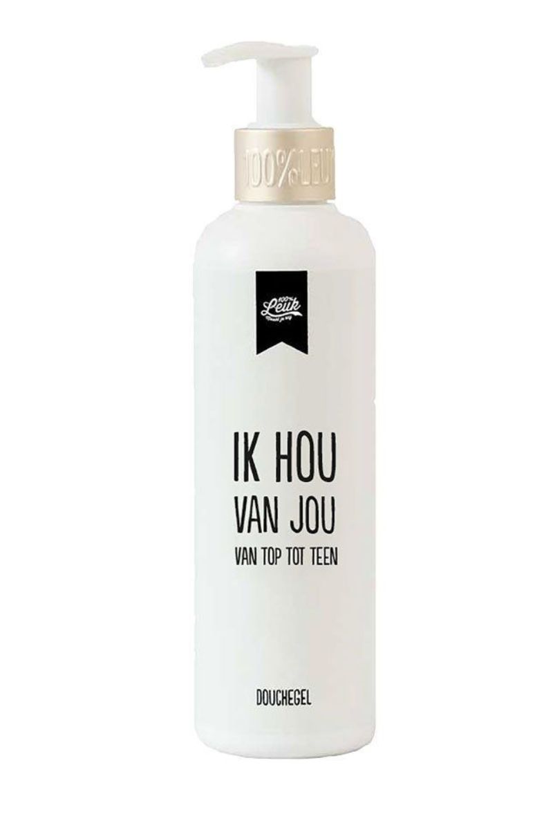 100% Leuk Douchegel Ik hou van jou