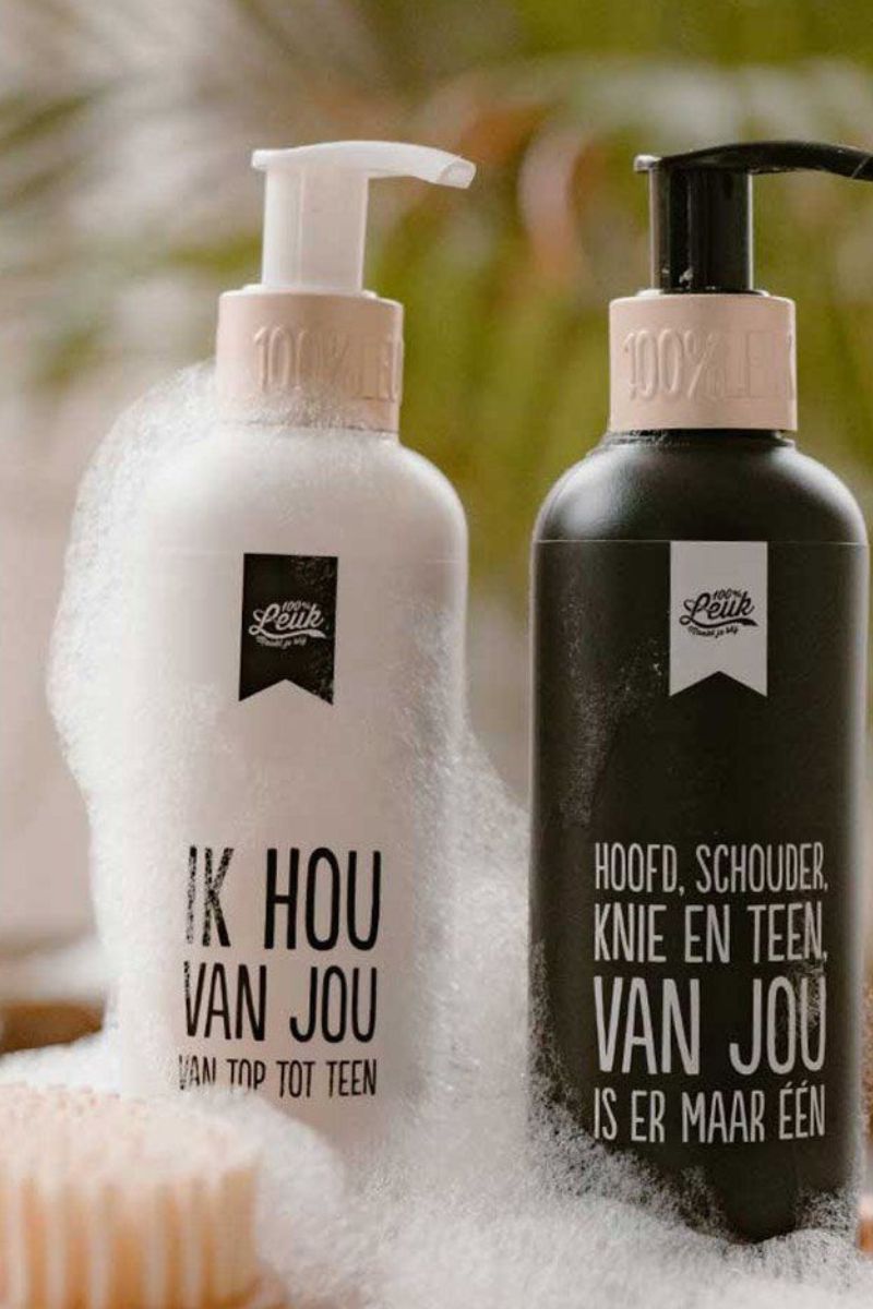 100% Leuk Douchegel Ik hou van jou