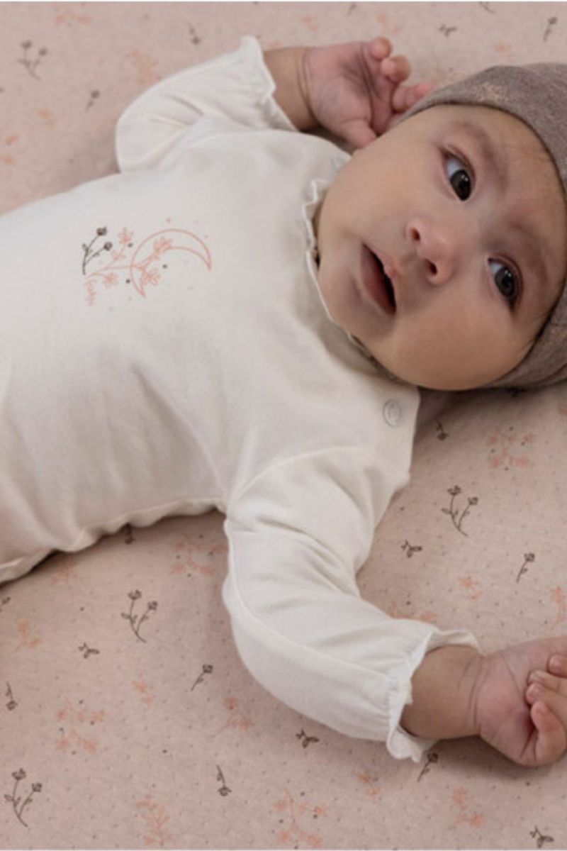 Feetje Longsleeve Moonlight Flowers Offwhite
