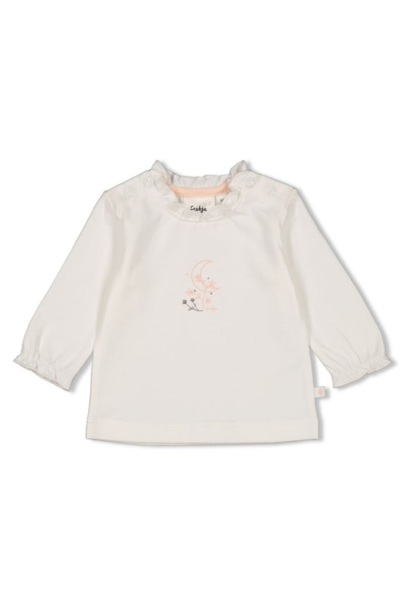 Feetje Longsleeve Moonlight Flowers Offwhite