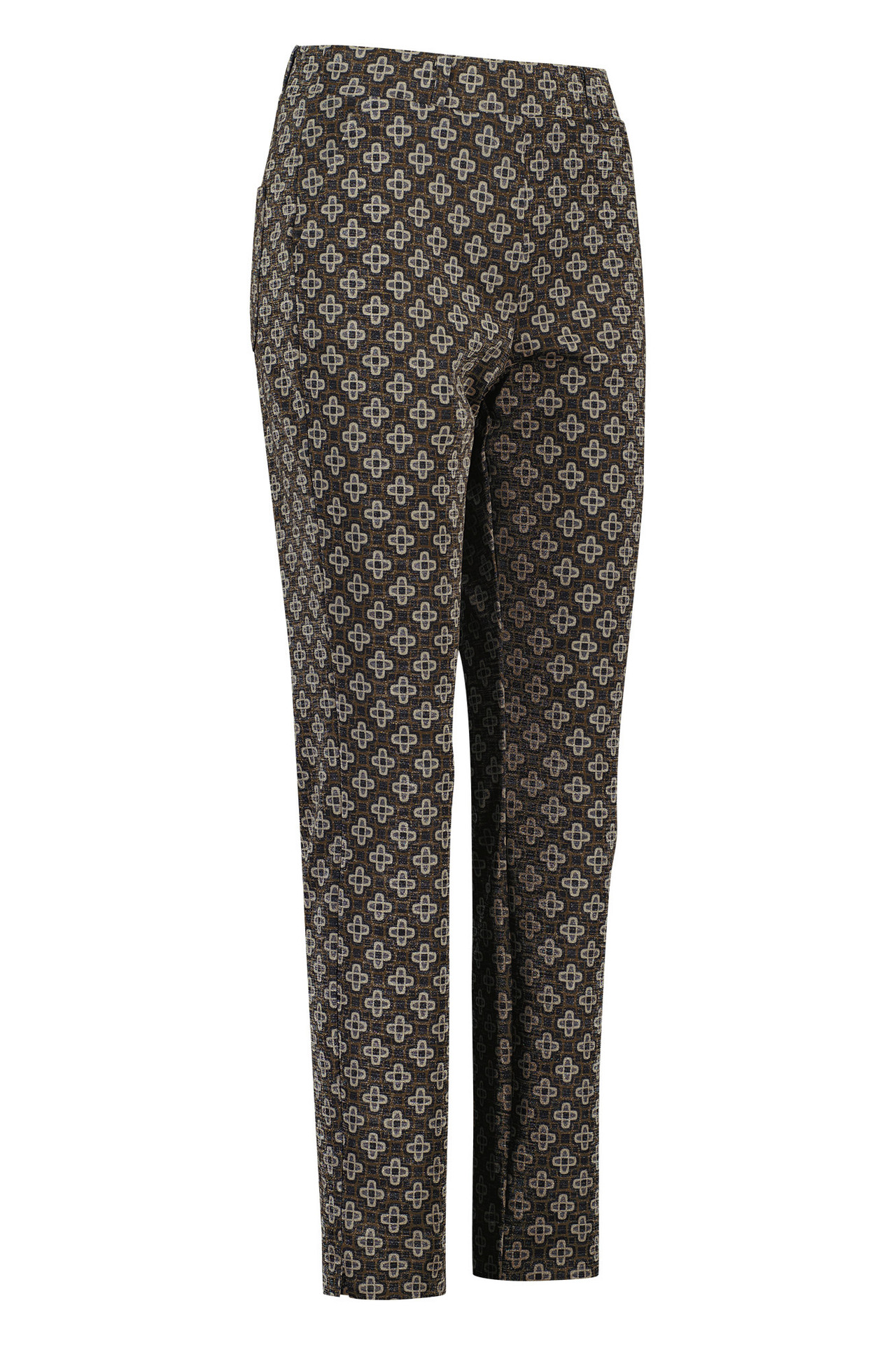 Studio Anneloes Anya Clover Punto Trousers Cinnamon/Black