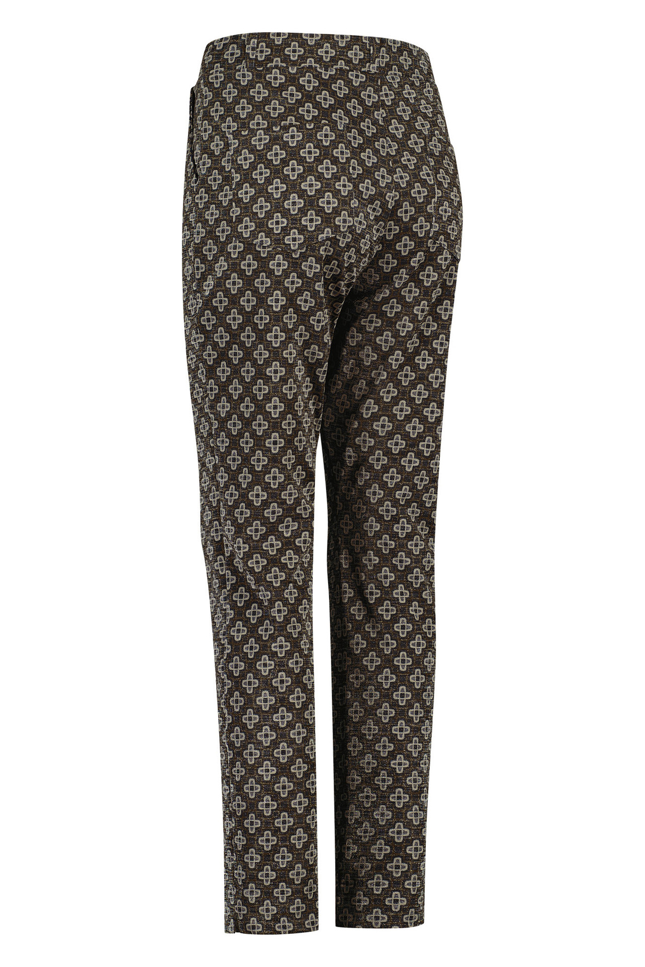 Studio Anneloes Anya Clover Punto Trousers Cinnamon/Black