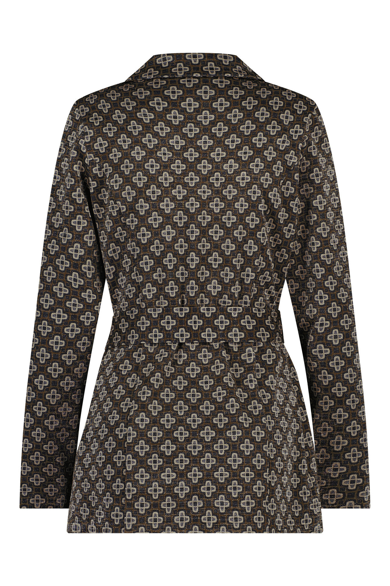 Studio Anneloes Yada Clover Punto Blazer Cinnamon/Black