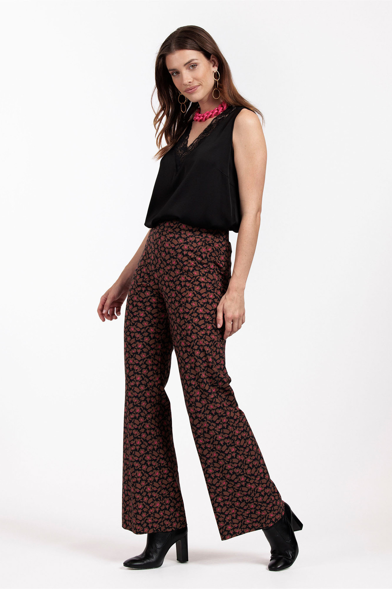 Studio Anneloes Florance Satin Top Black