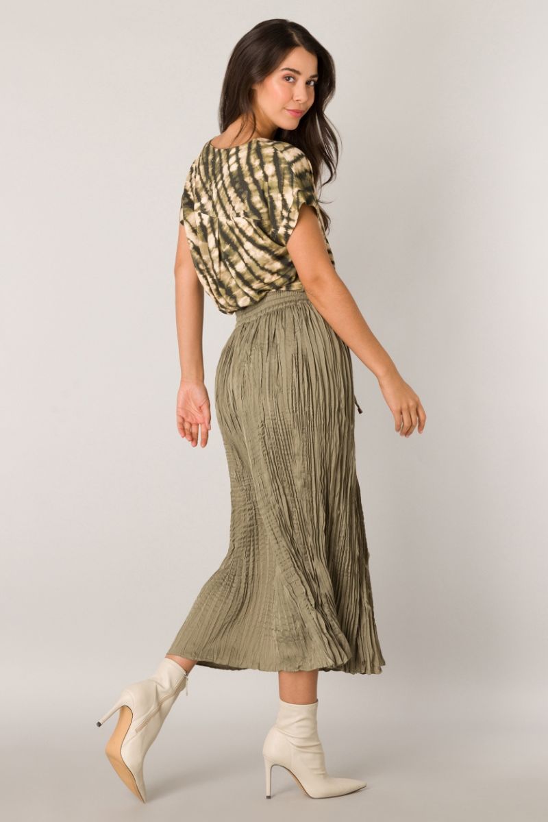 Yest Gozina Essential Top Khaki/Multicolour