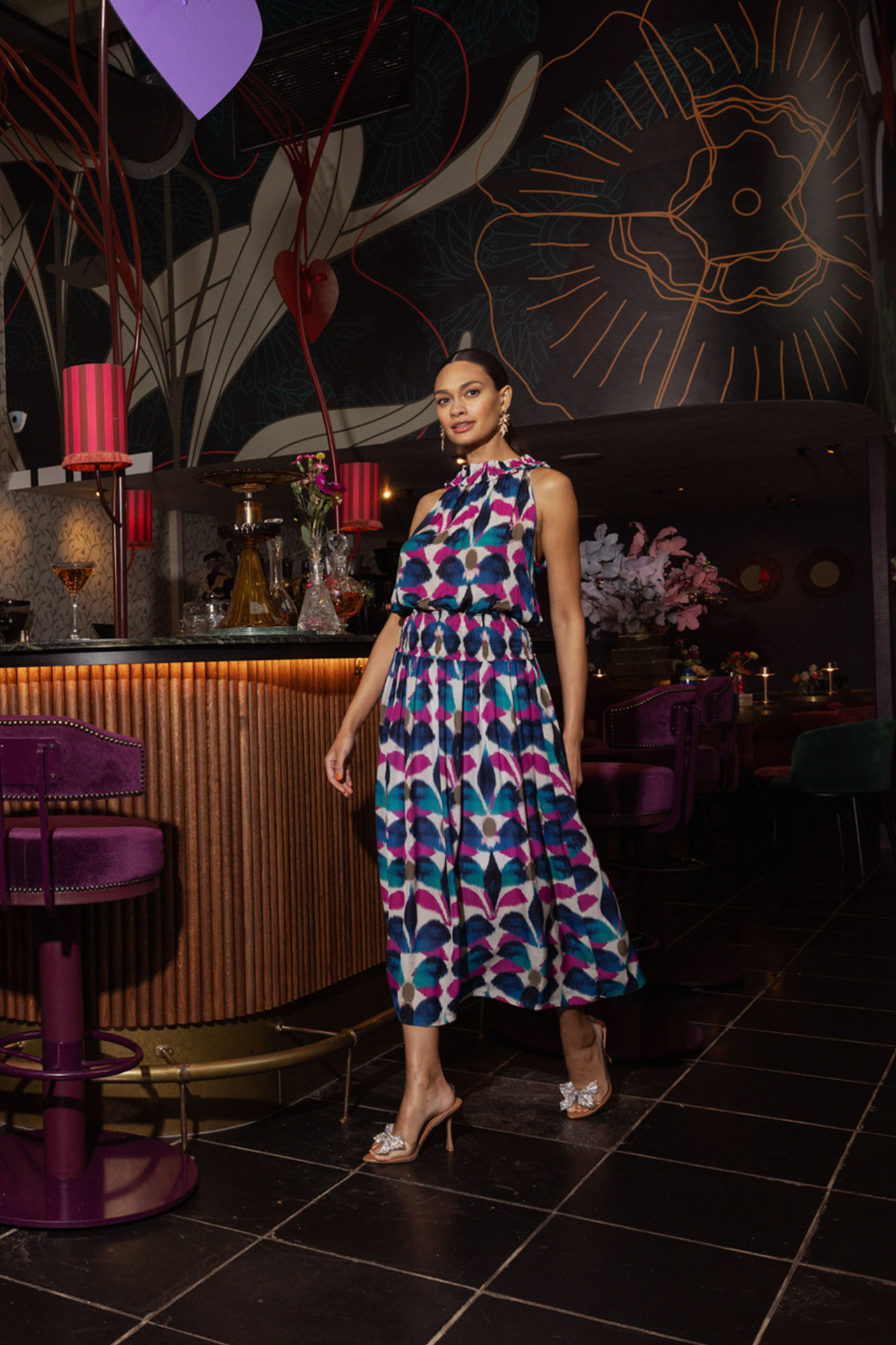 Studio Anneloes Bella Dragonfly Dress Multicolor