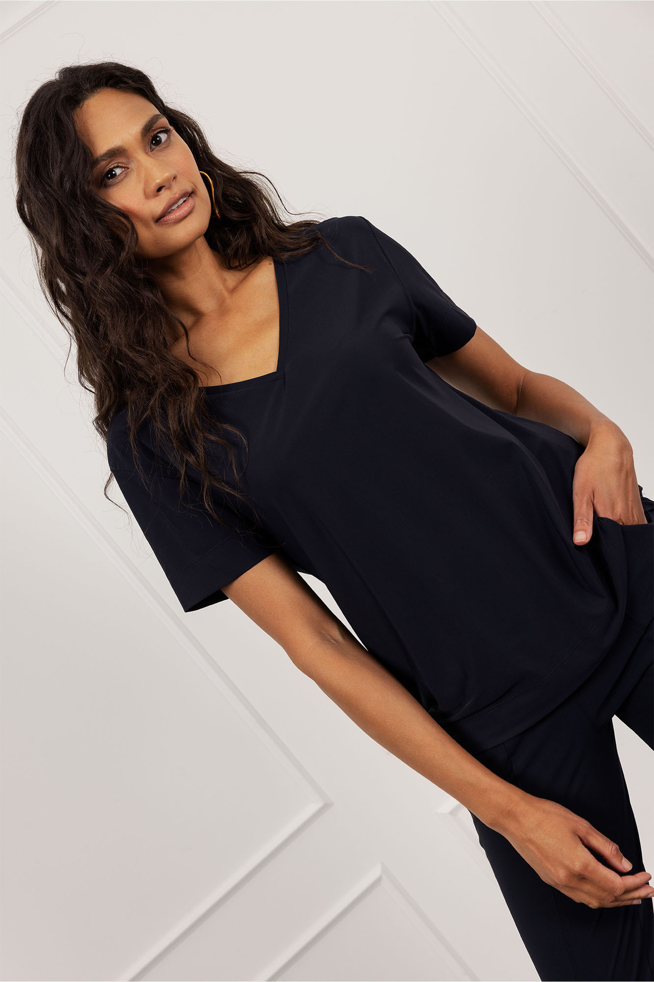 Studio Anneloes Roller Shirt Dark Blue
