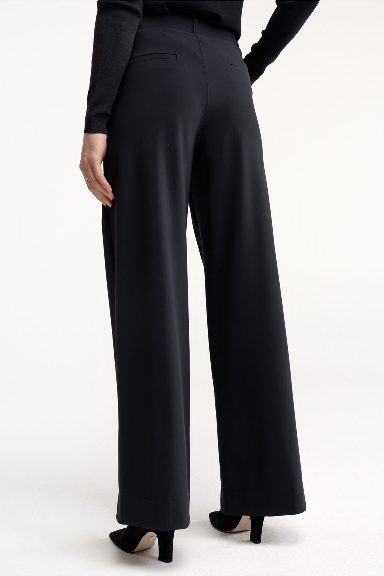Studio Anneloes Lexie Bonded Trousers Black