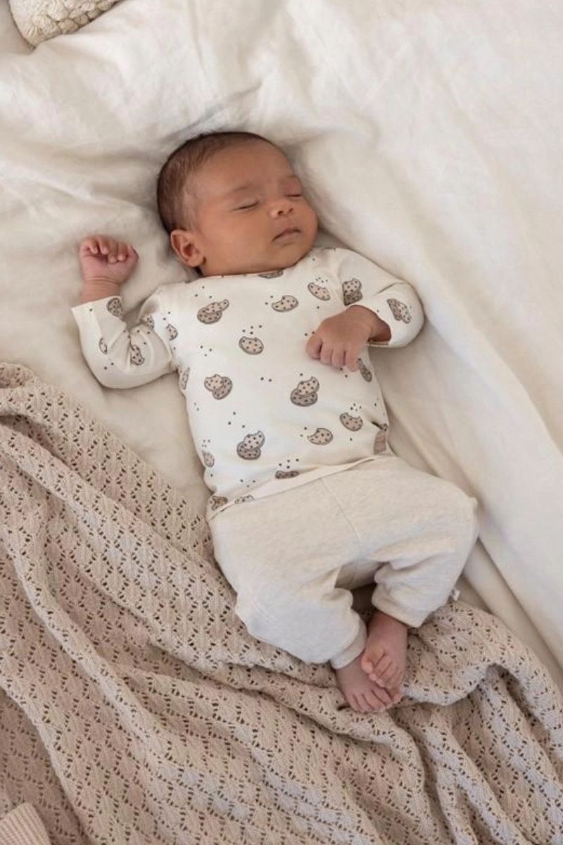 Feetje Broek Cute Cookie Offwhite Melange