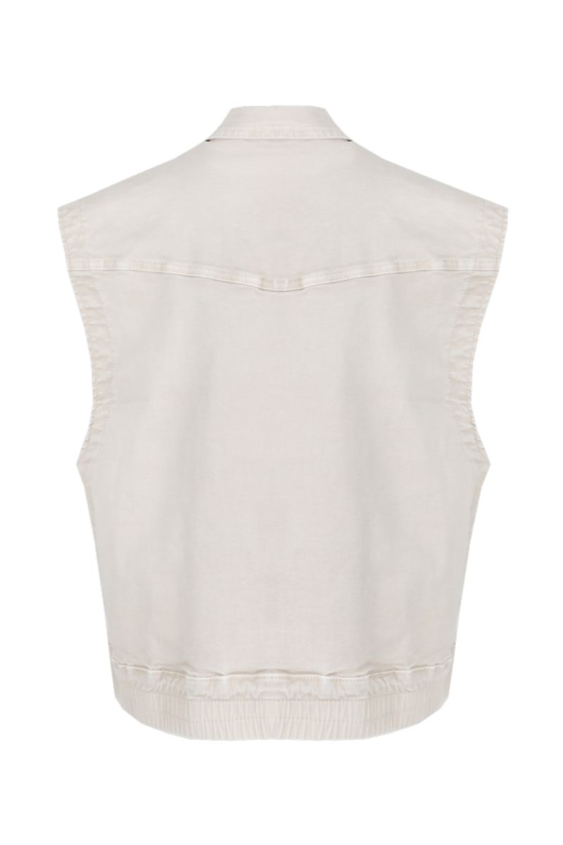 C&S The Label Haromoney Gilet Sand