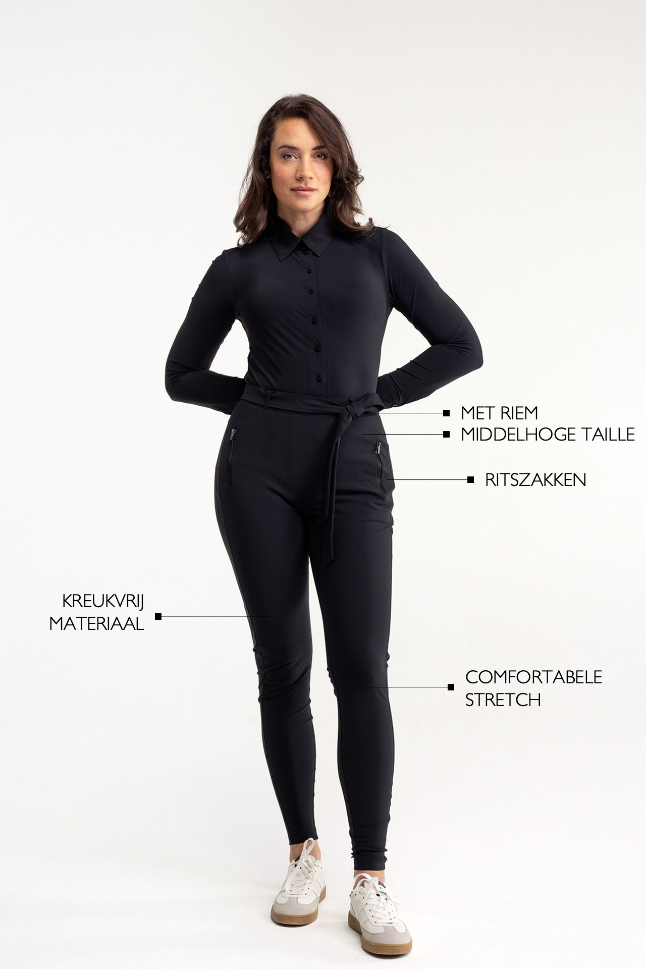 Studio Anneloes Margot Trousers Black