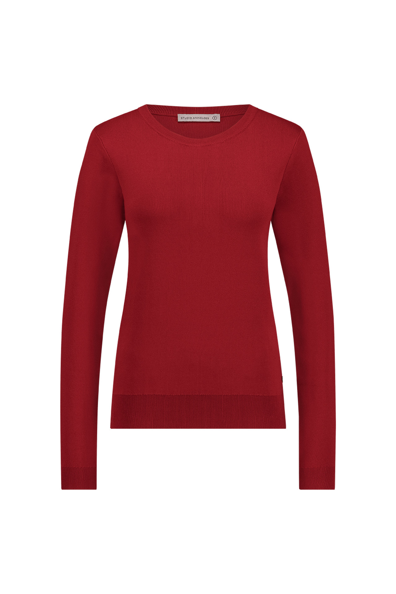 Studio Anneloes Lana Pullover Deep Red