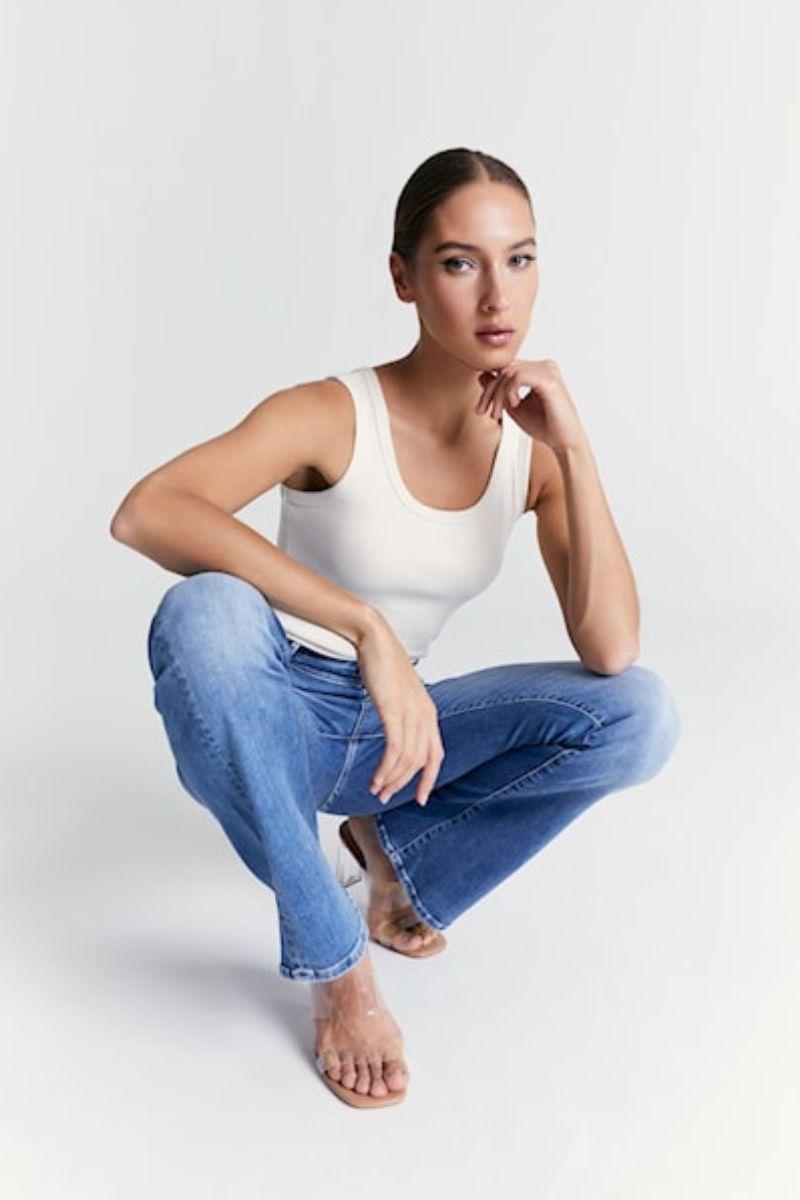 Cup Of Joe Matilda Jeans Medium Blue