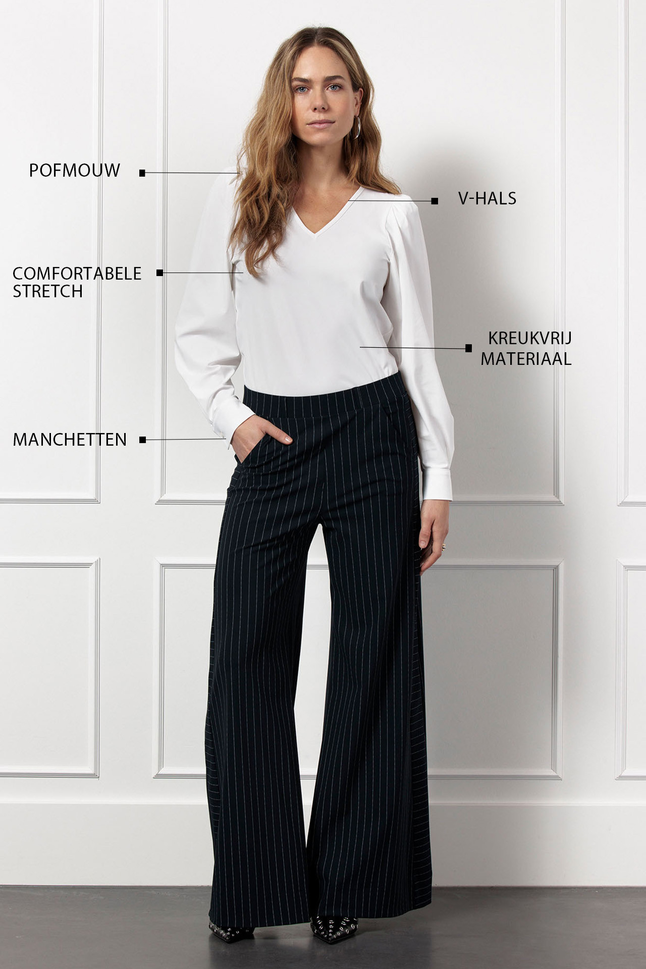 Studio Anneloes Les Top Offwhite