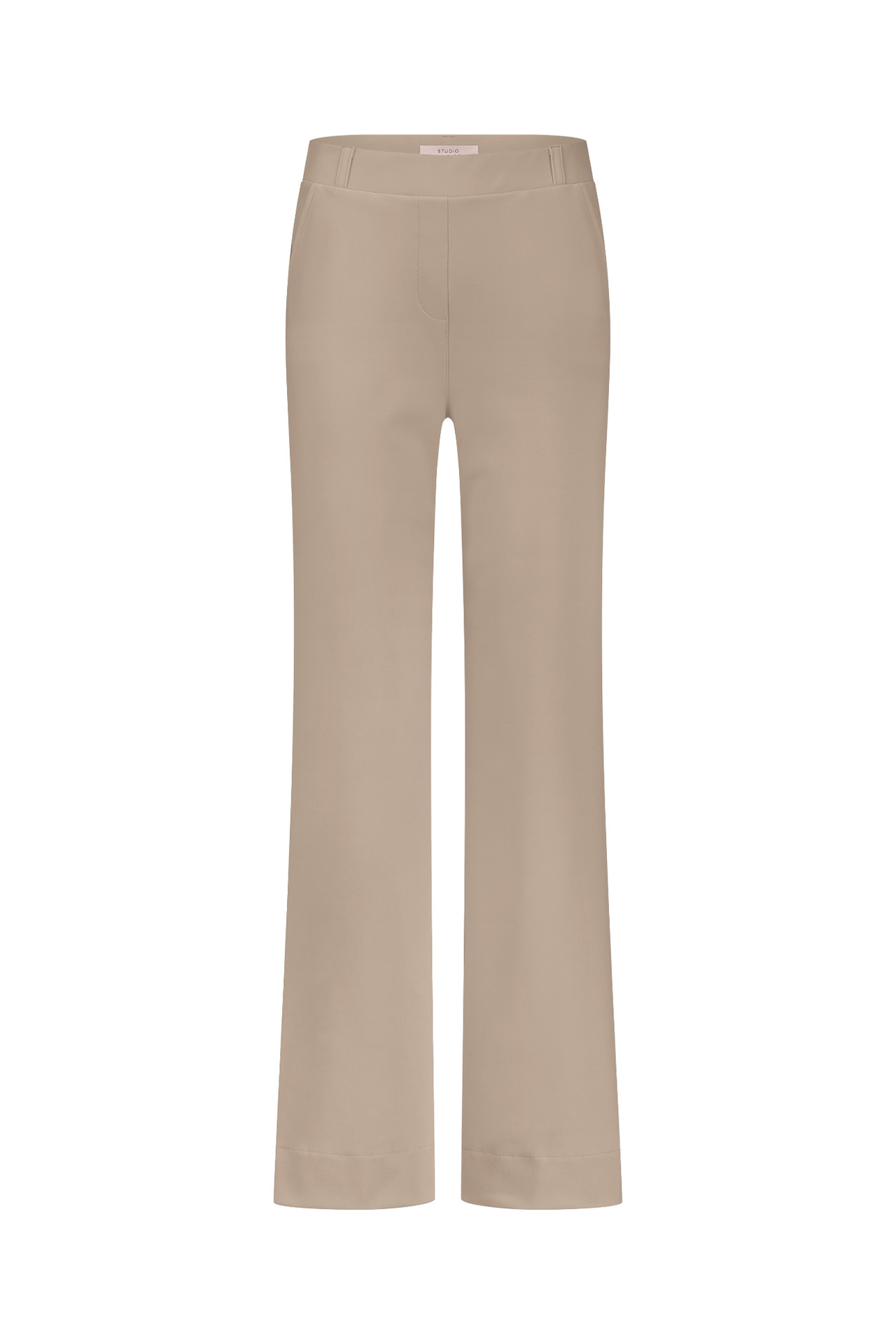 Studio Anneloes Lexie Bonded Trousers Latte