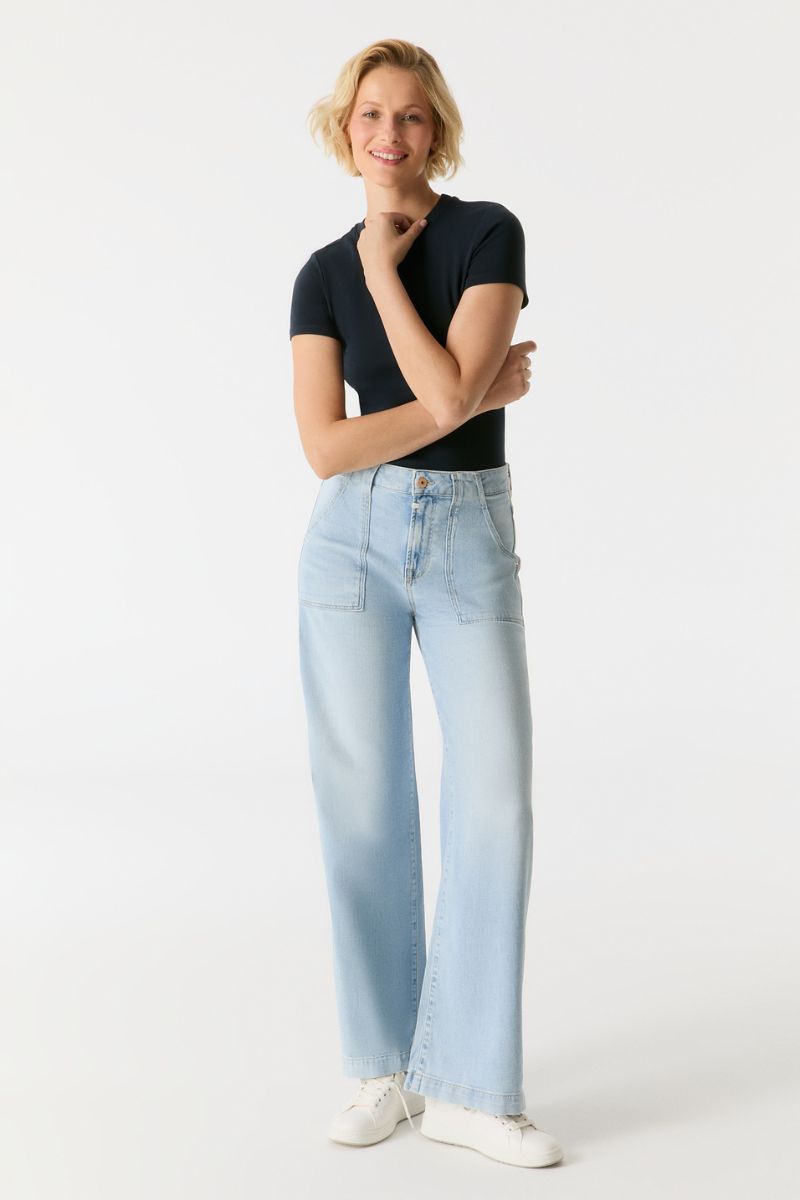 Cup Of Joe Lulu Jeans Aqua Blue