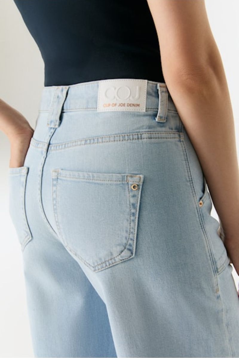 Cup Of Joe Lulu Jeans Aqua Blue
