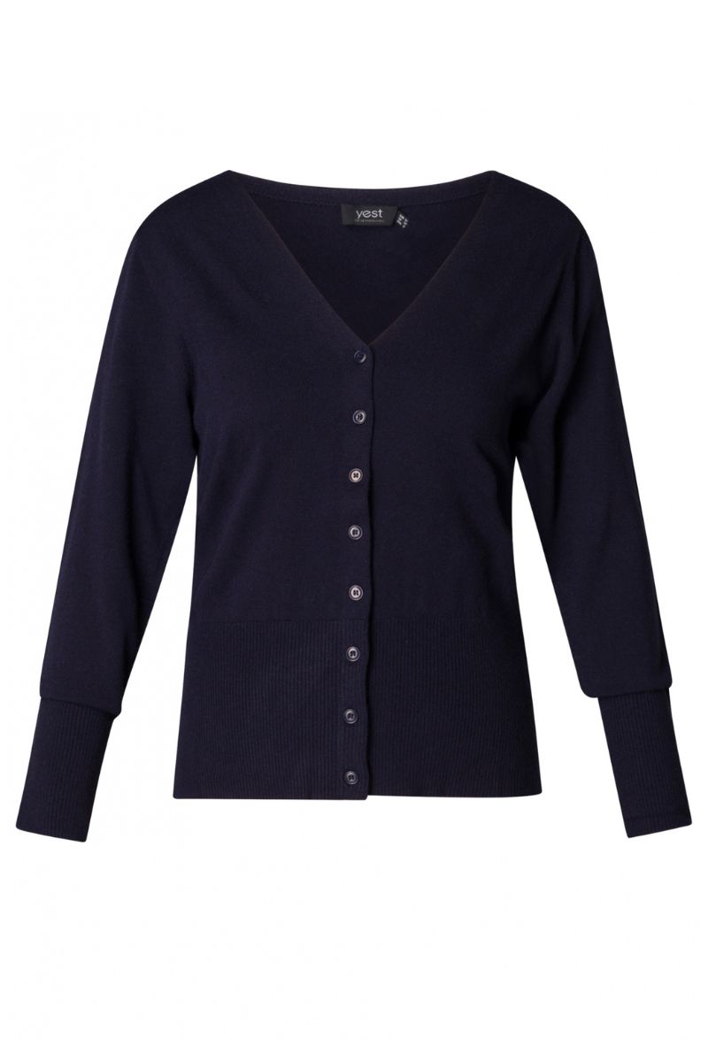 Yest Brigid Vest Dark Navy