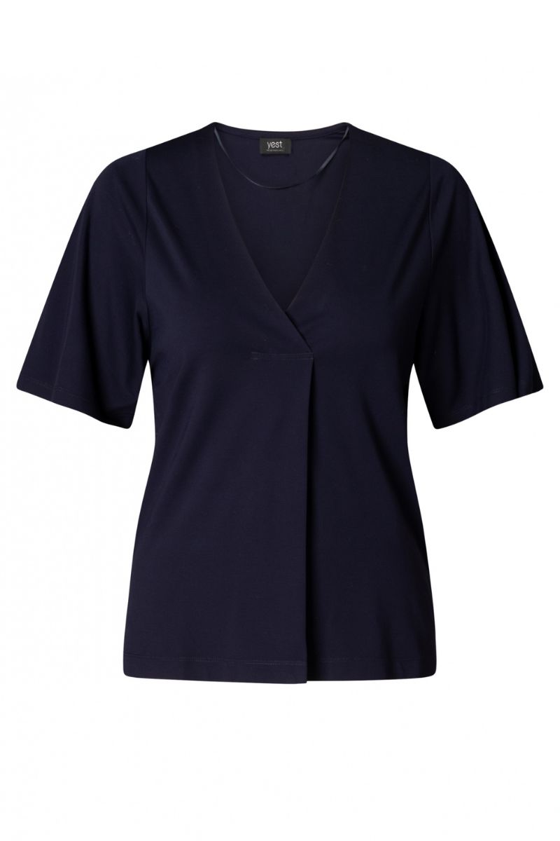 Yest Bryony Top Dark Navy