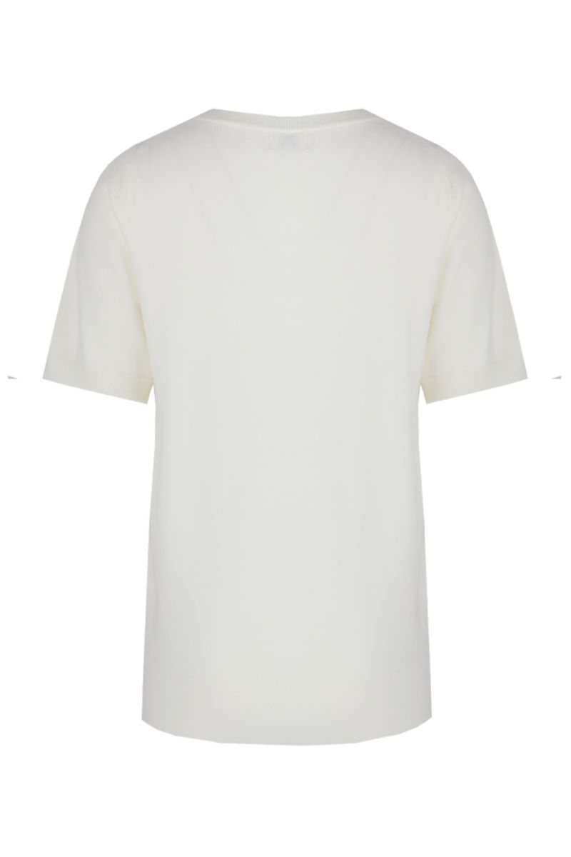 C&S The Label Anne Knit Top Offwhite