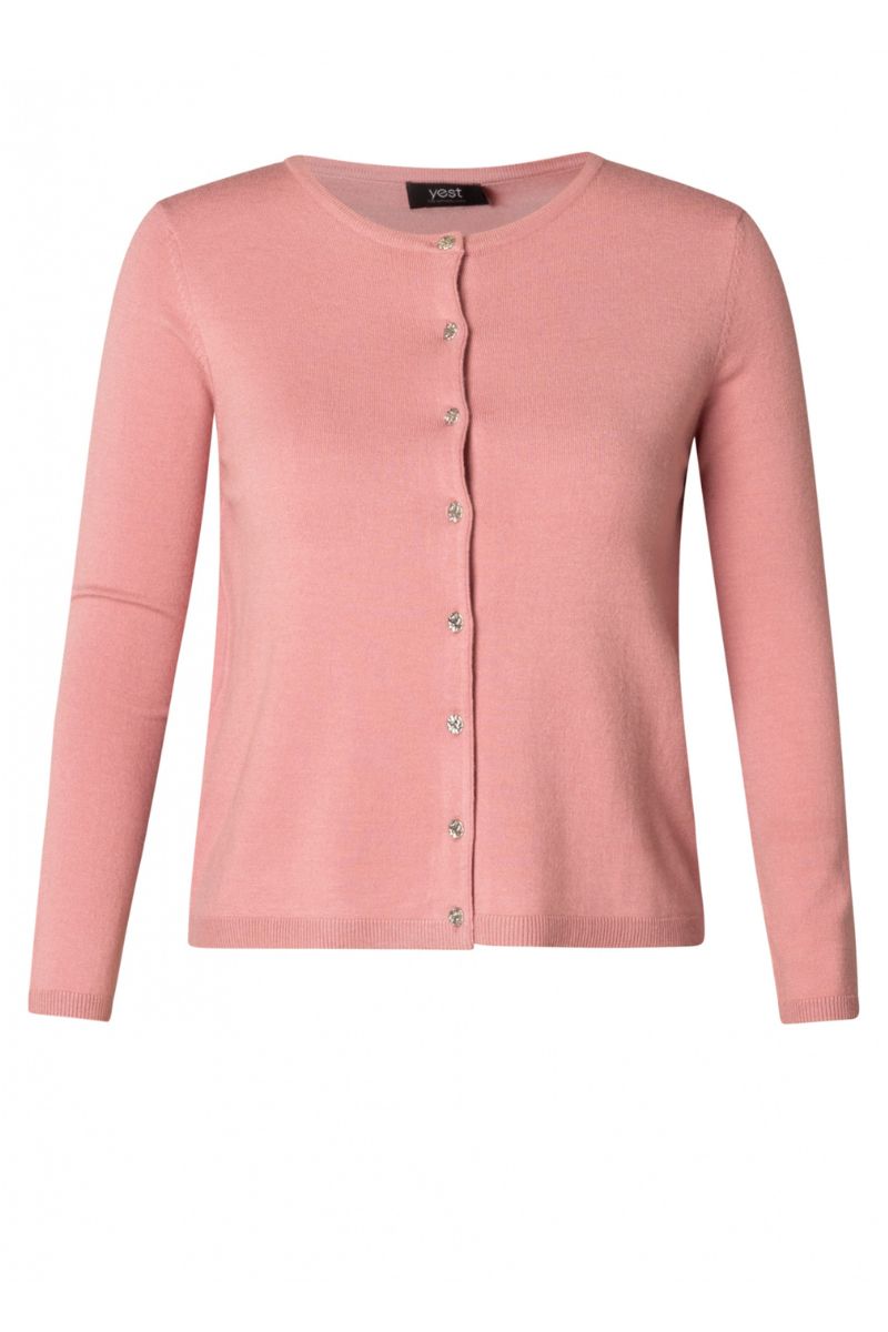 Yest Bobbi Vest Dark Rose