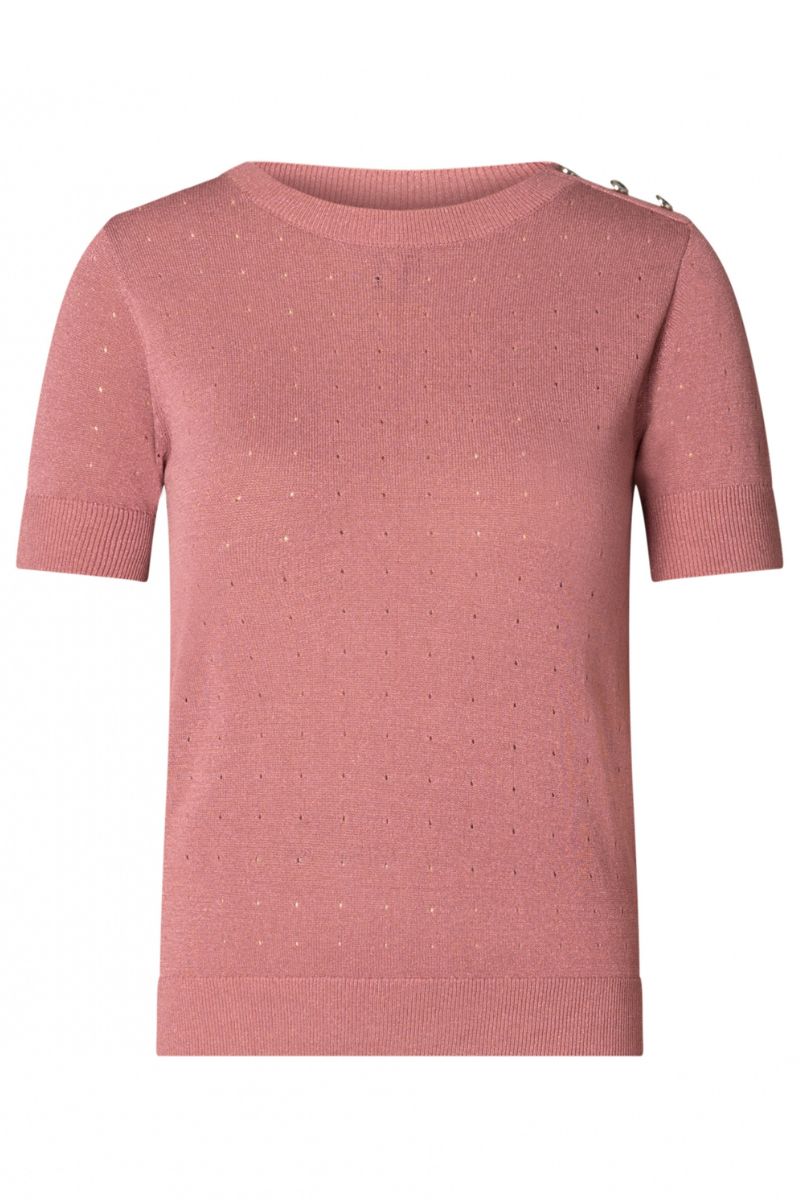 Yest Benjamine Top Dark Rose