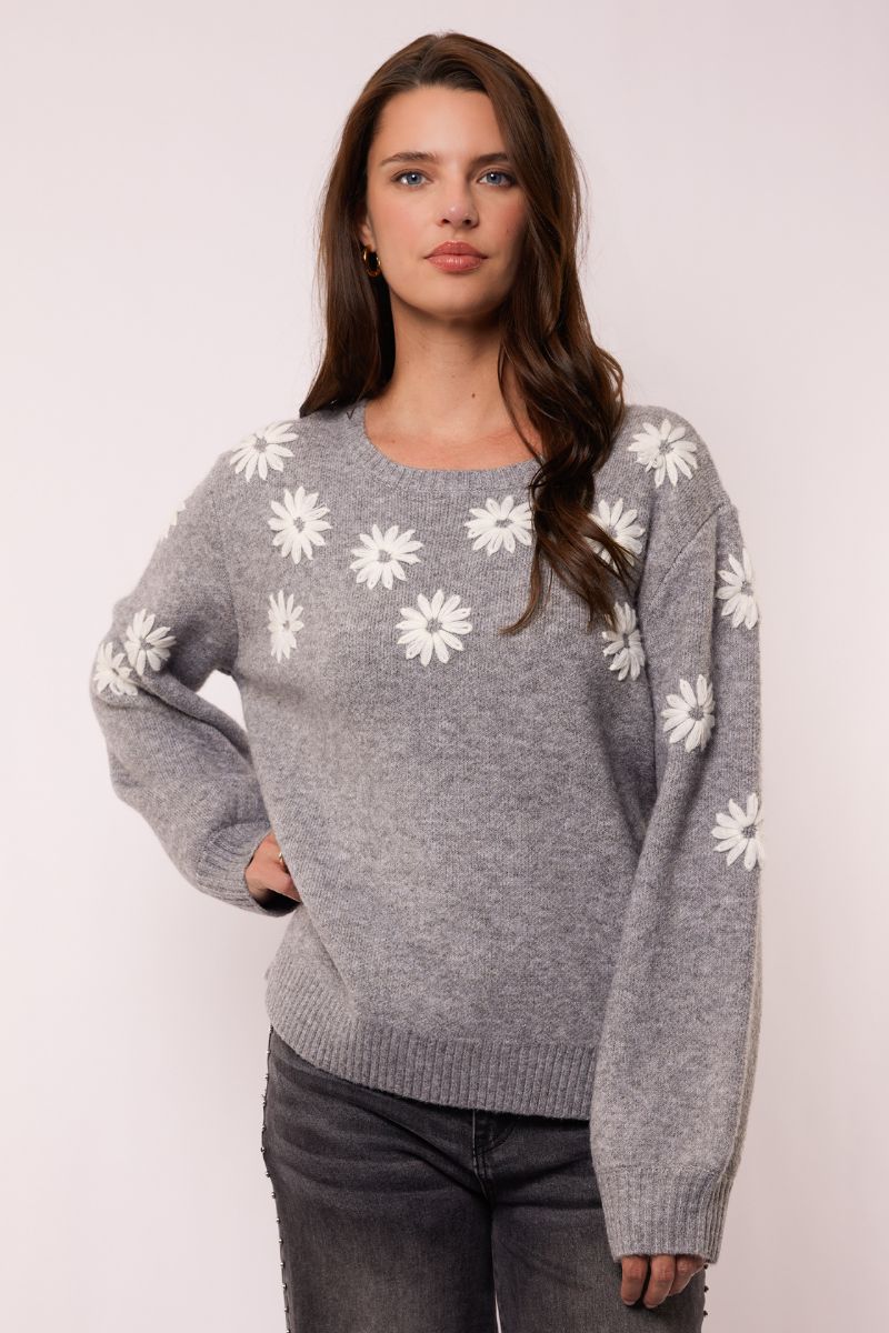 G-maxx Zaina Knitting Sweater Night Grey