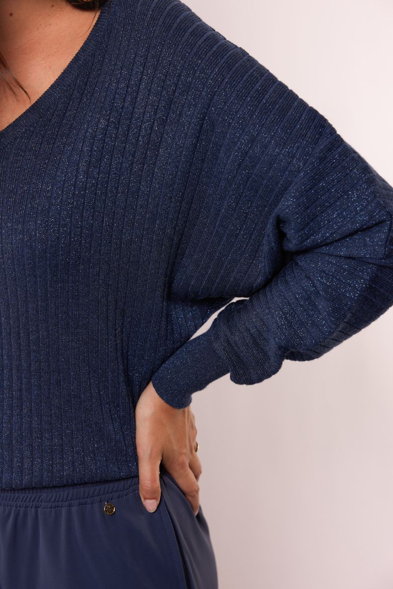 G-maxx Violetta Knitting Sweater Dark Night Blue