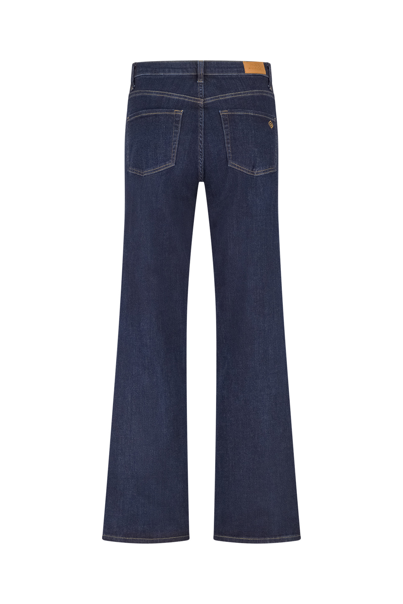 Studio Anneloes Lexie Denim Trousers Denim Blue