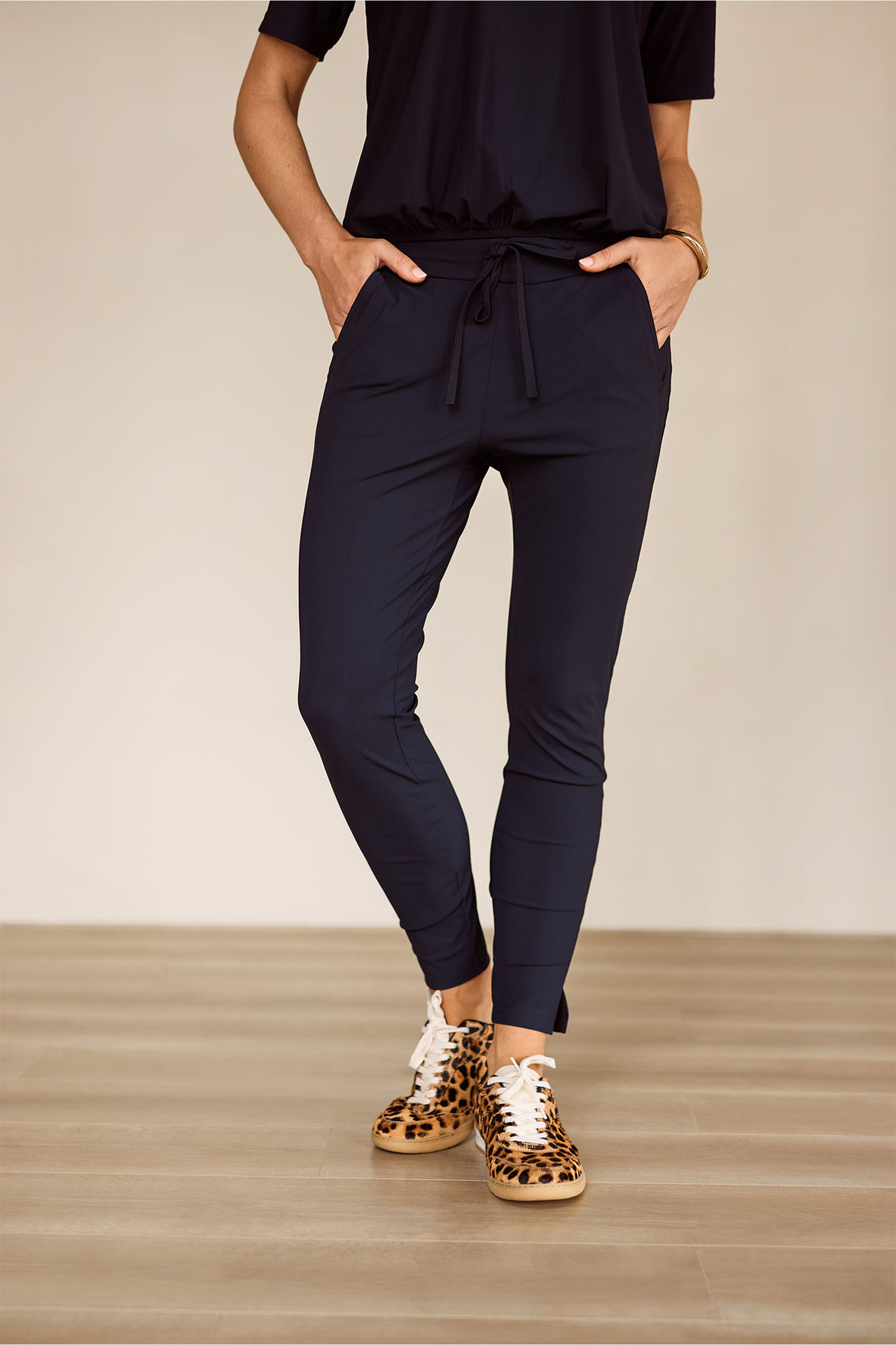 Studio Anneloes Startup Trousers Donkerblauw