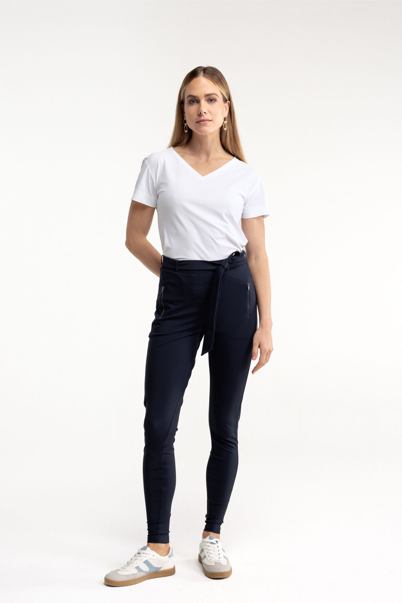Studio Anneloes Margot Trousers Dark Blue