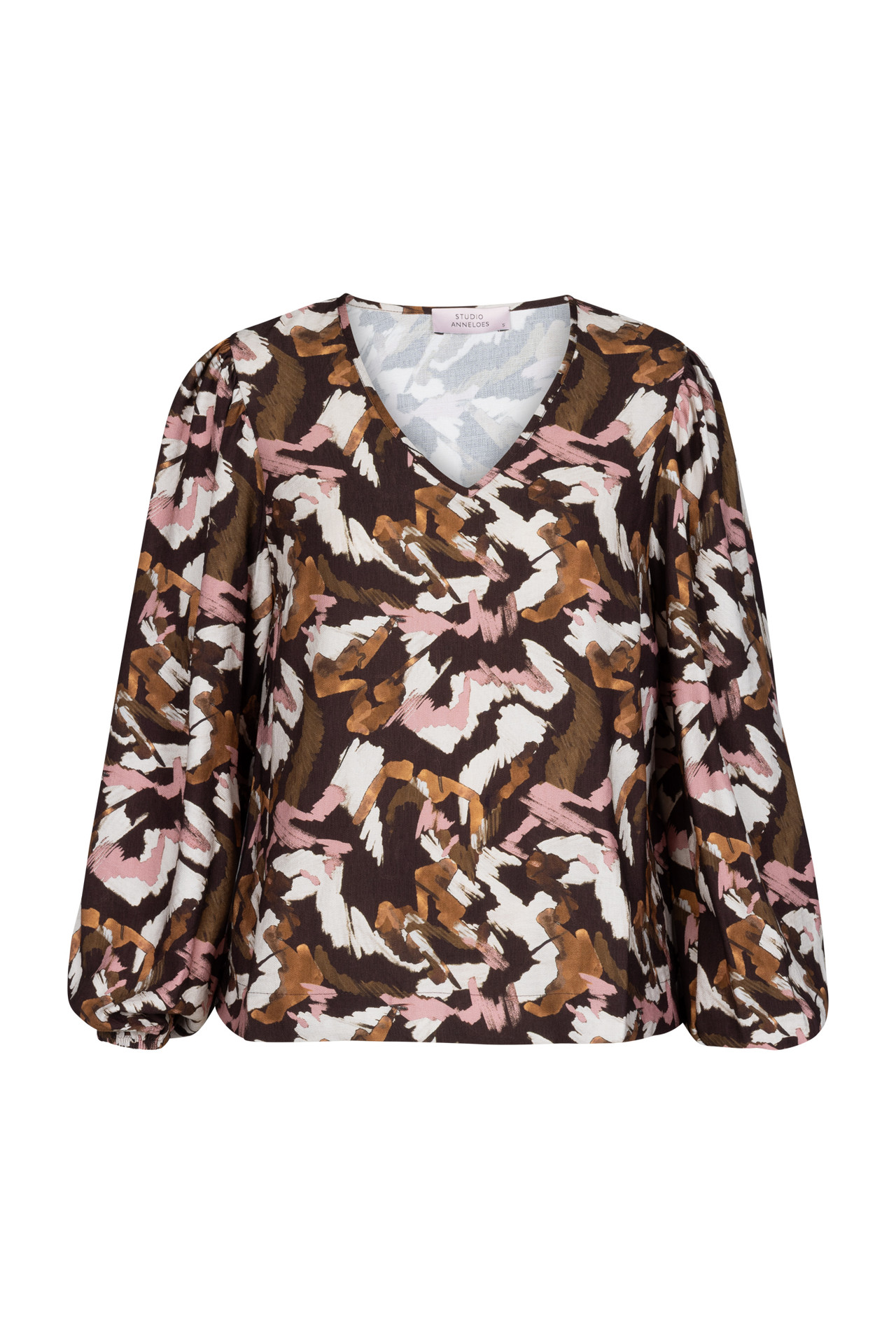Studio Anneloes Kylie Marker Crepe Top Multicolor