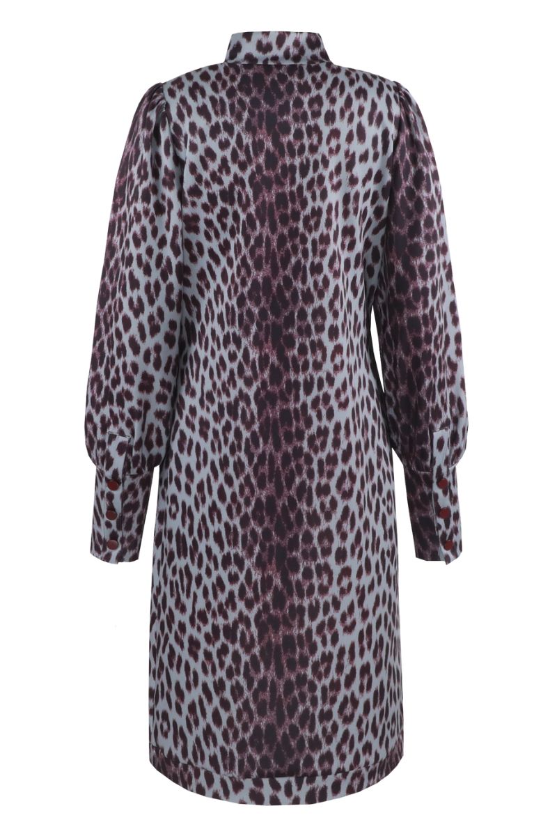 G-maxx Brandy Dress Gray Melange/Mauve Wine