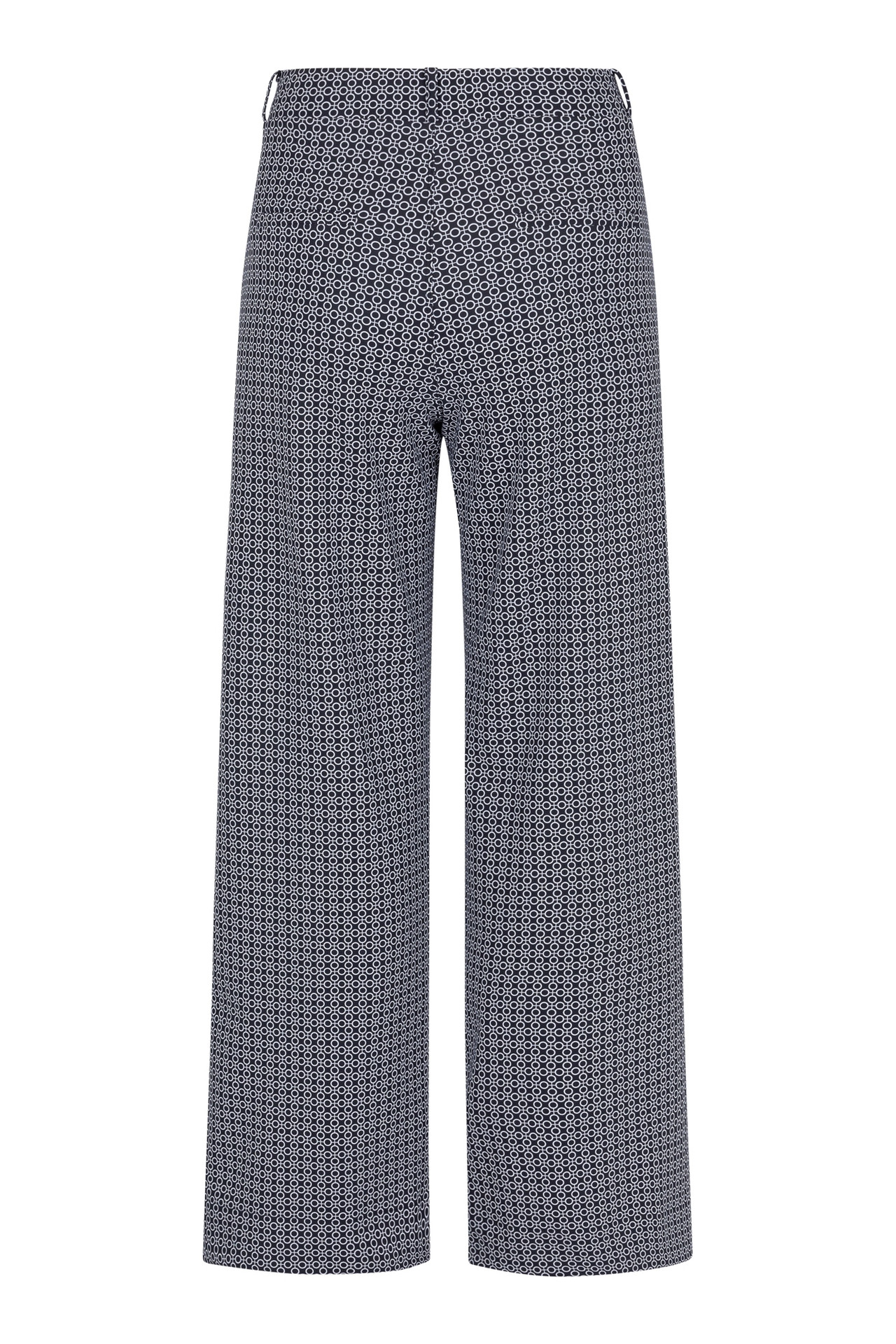 Studio Anneloes Lexie Bonded Circle Trousers Black/Kit
