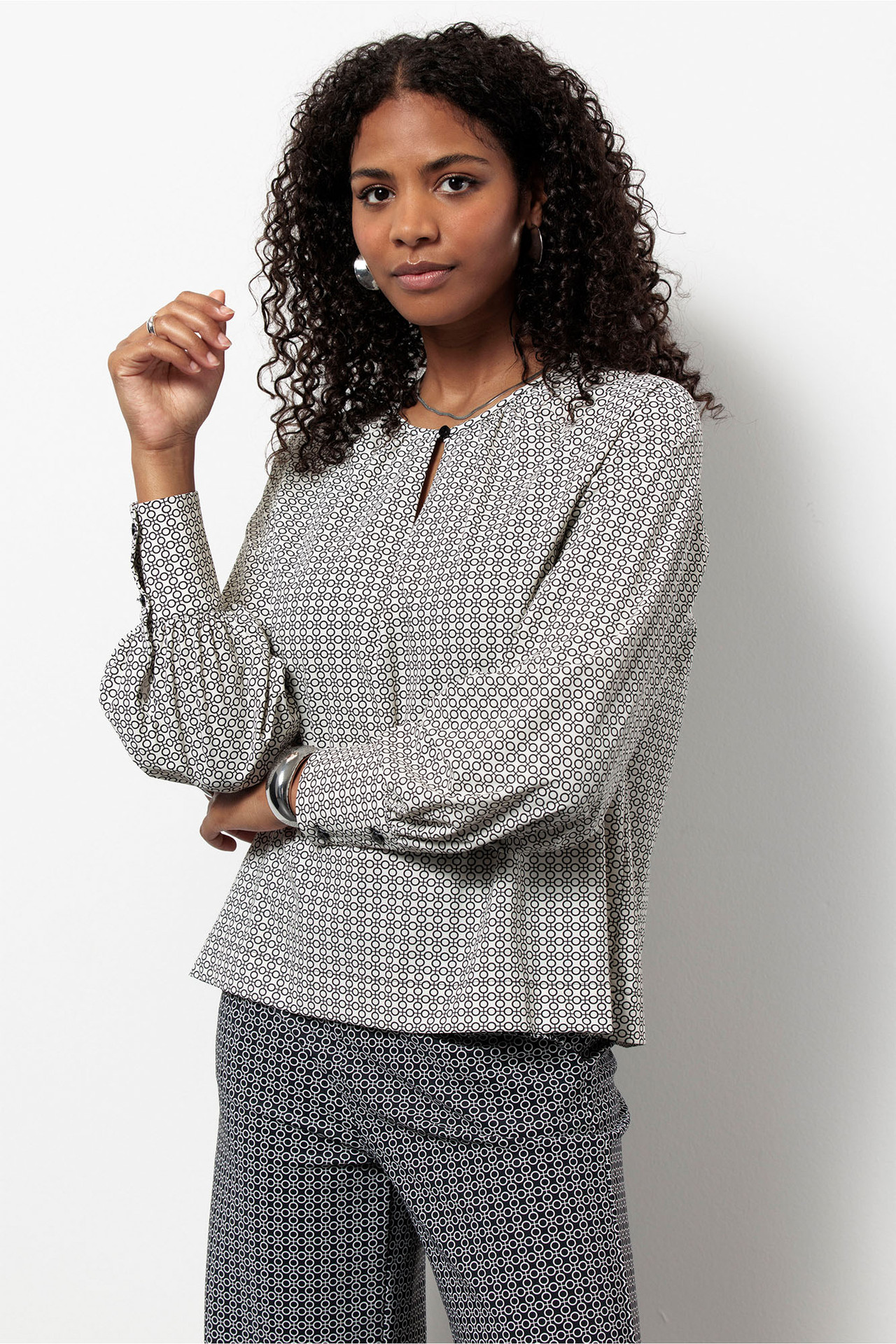 Studio Anneloes Charleze Circle Blouse Kit/Black