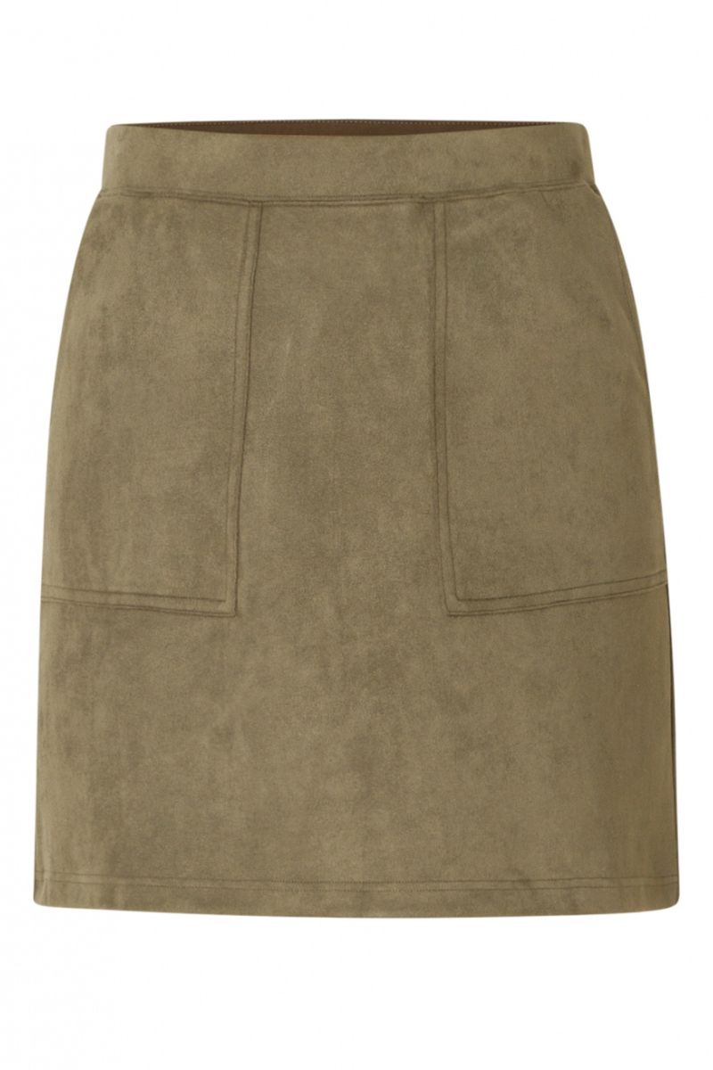 Yest Carlota Rok Grey Olive
