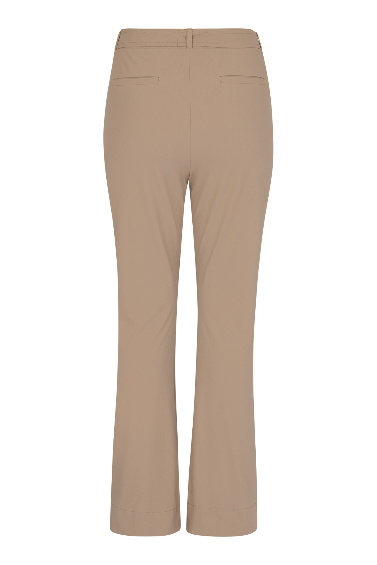 Studio Anneloes Soho Flair Bonded Trousers Latte