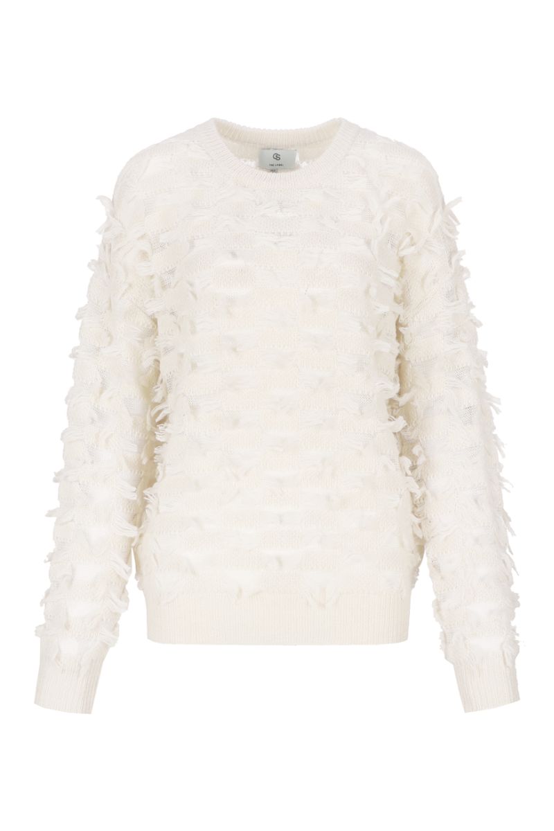 C&S The Label Kayla Knit Pullover Sand