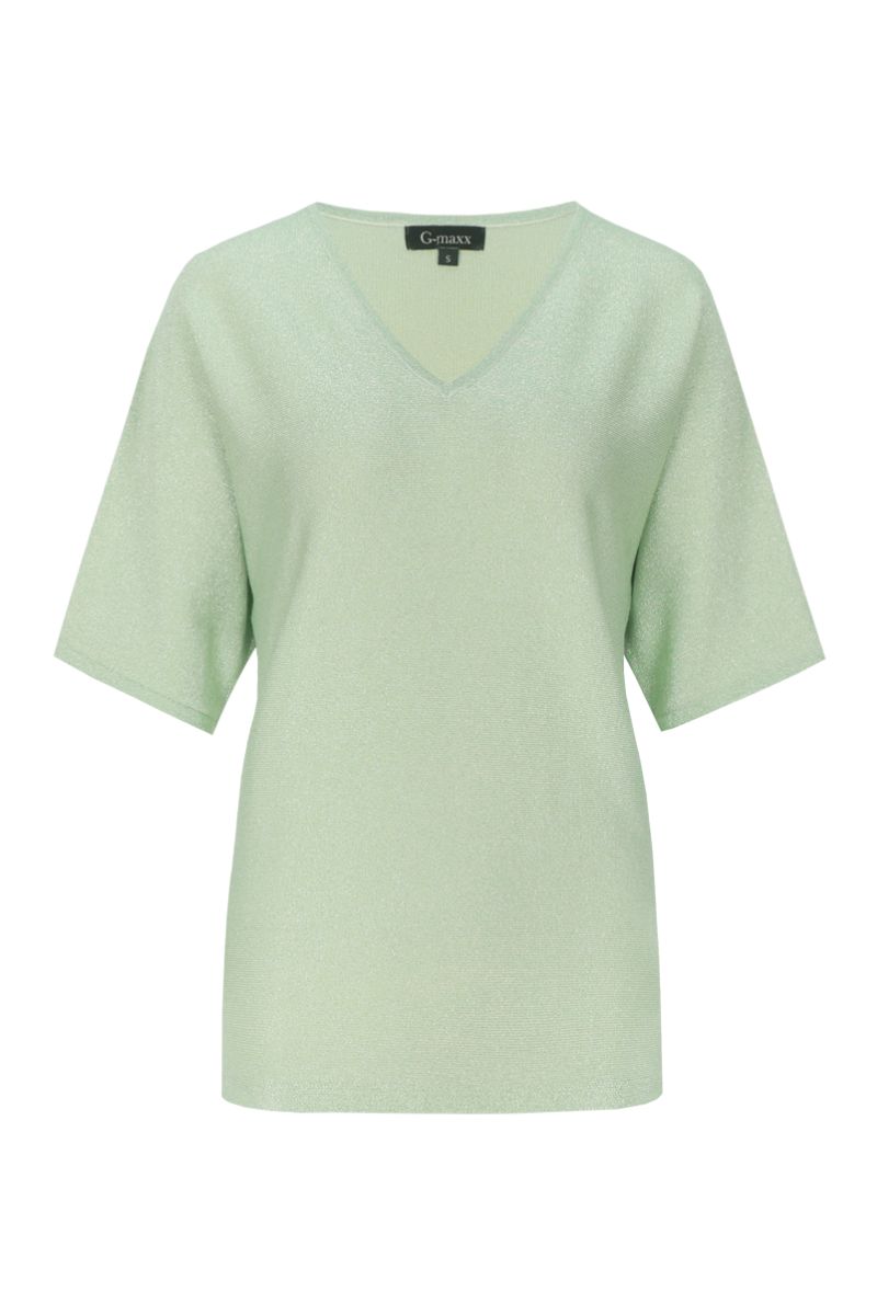 G-maxx Edlin Knit Top Light Moss