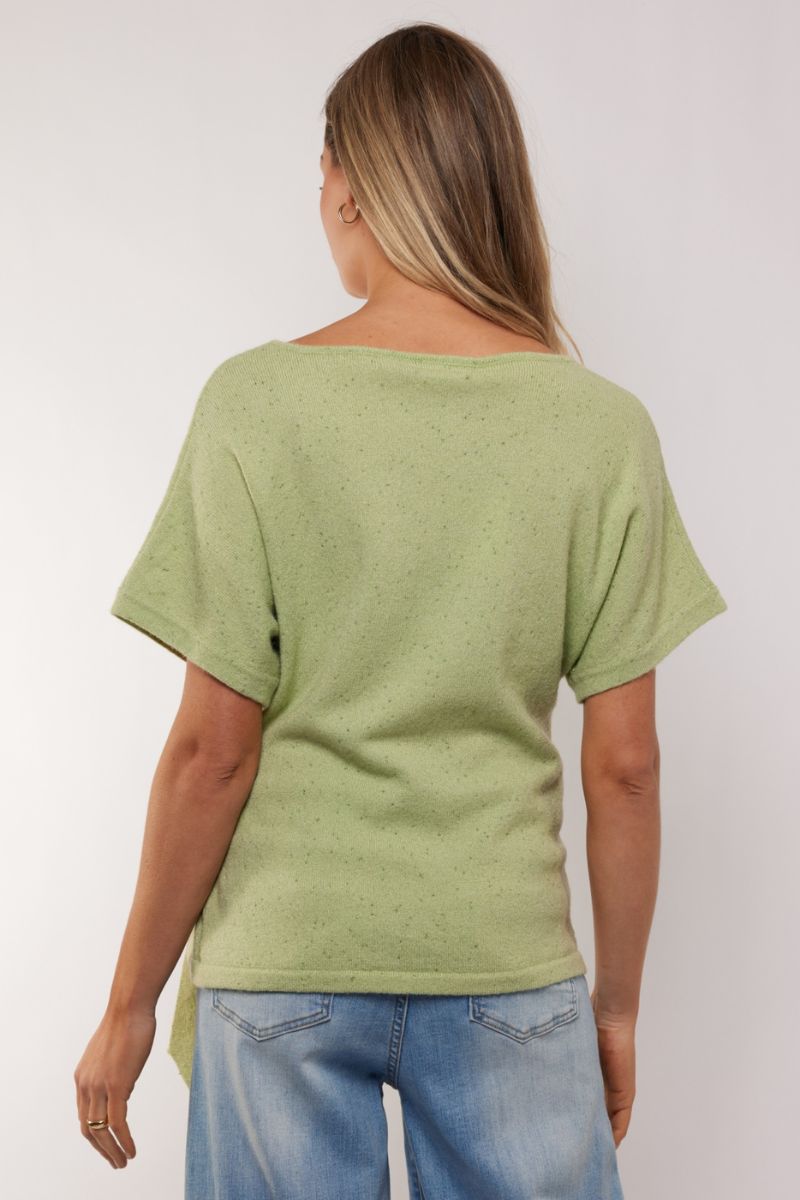 G-maxx Anais Knit Top Light Moss