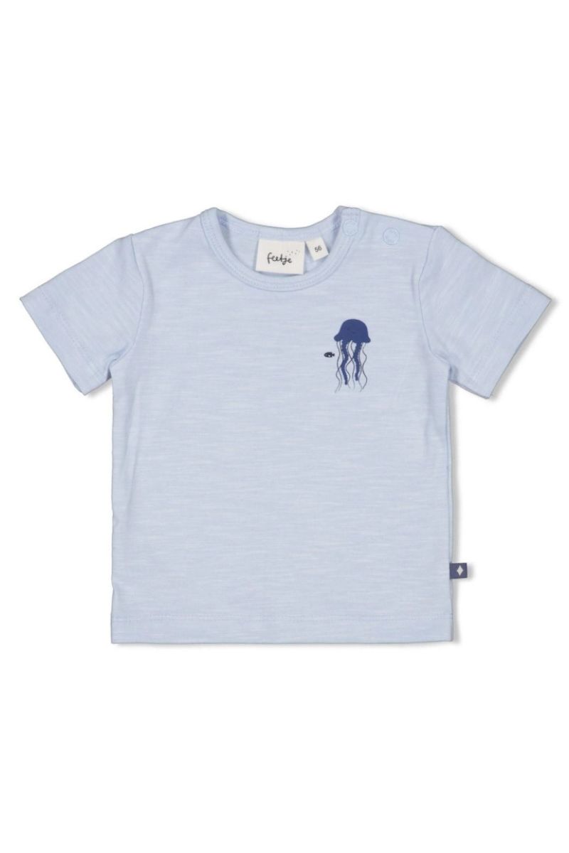 Feetje Shirt Blue Ocean Blauw