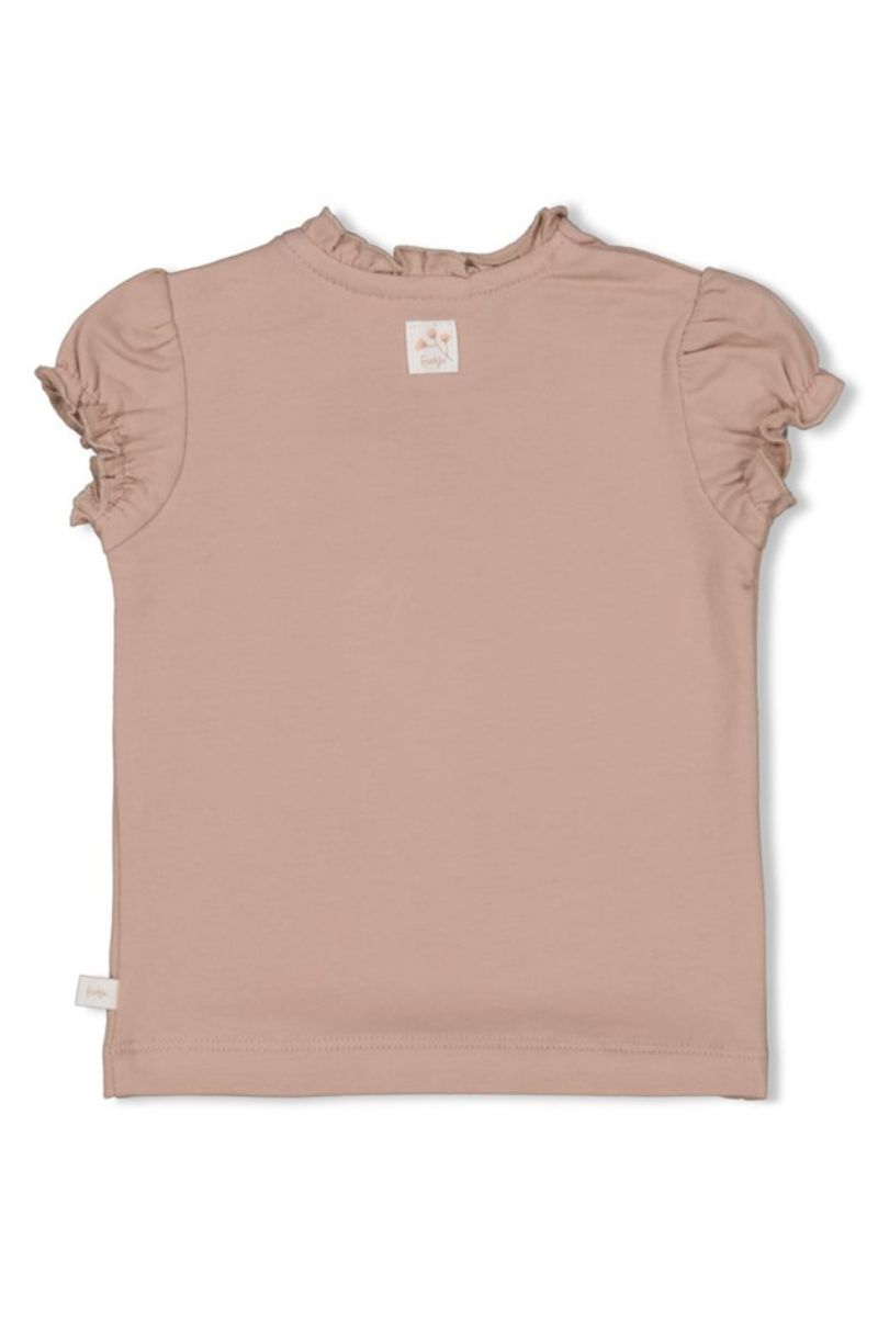 Feetje Shirt Delicate Flower Taupe