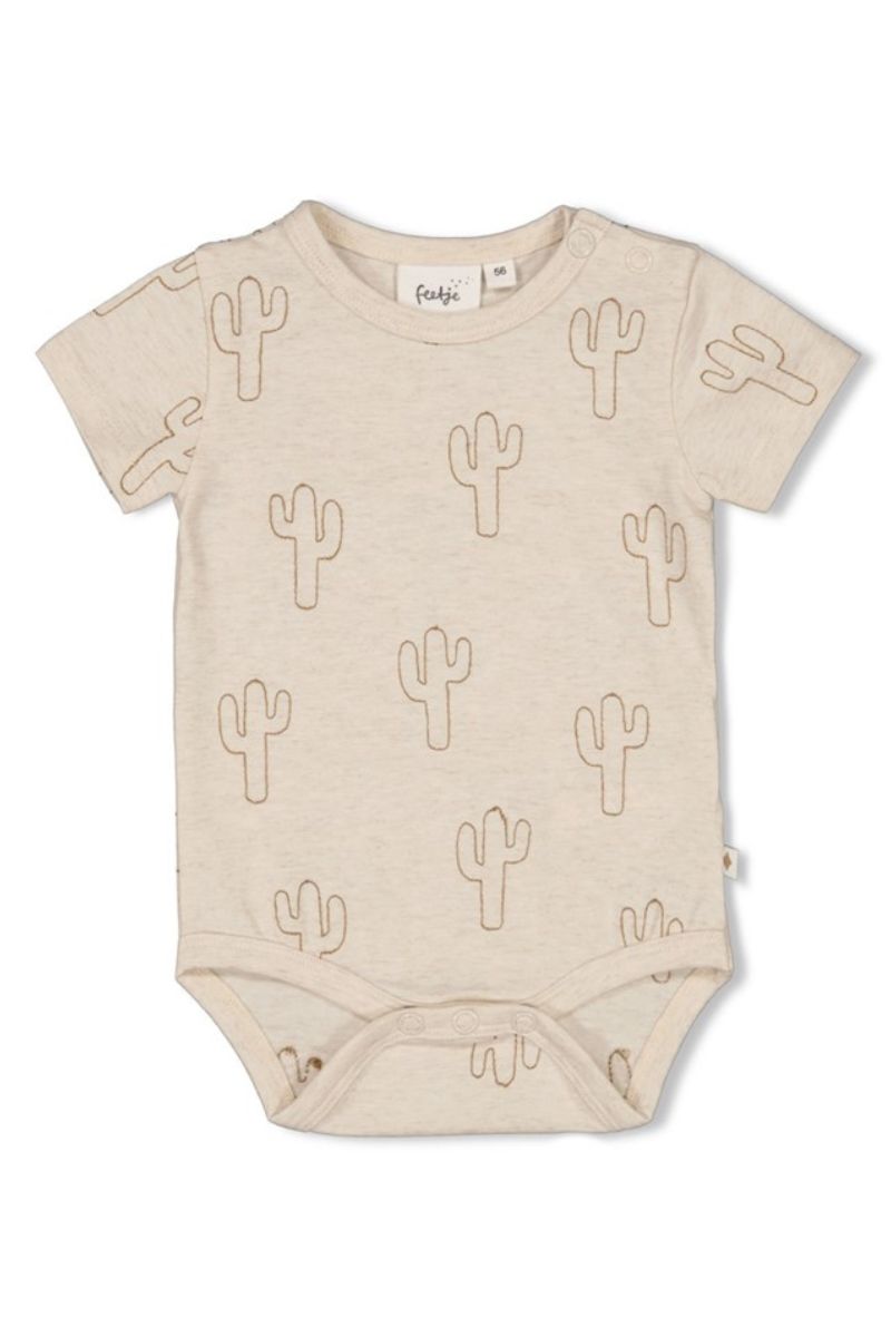 Feetje Romper AOP Sssiesta Offwhite Melange