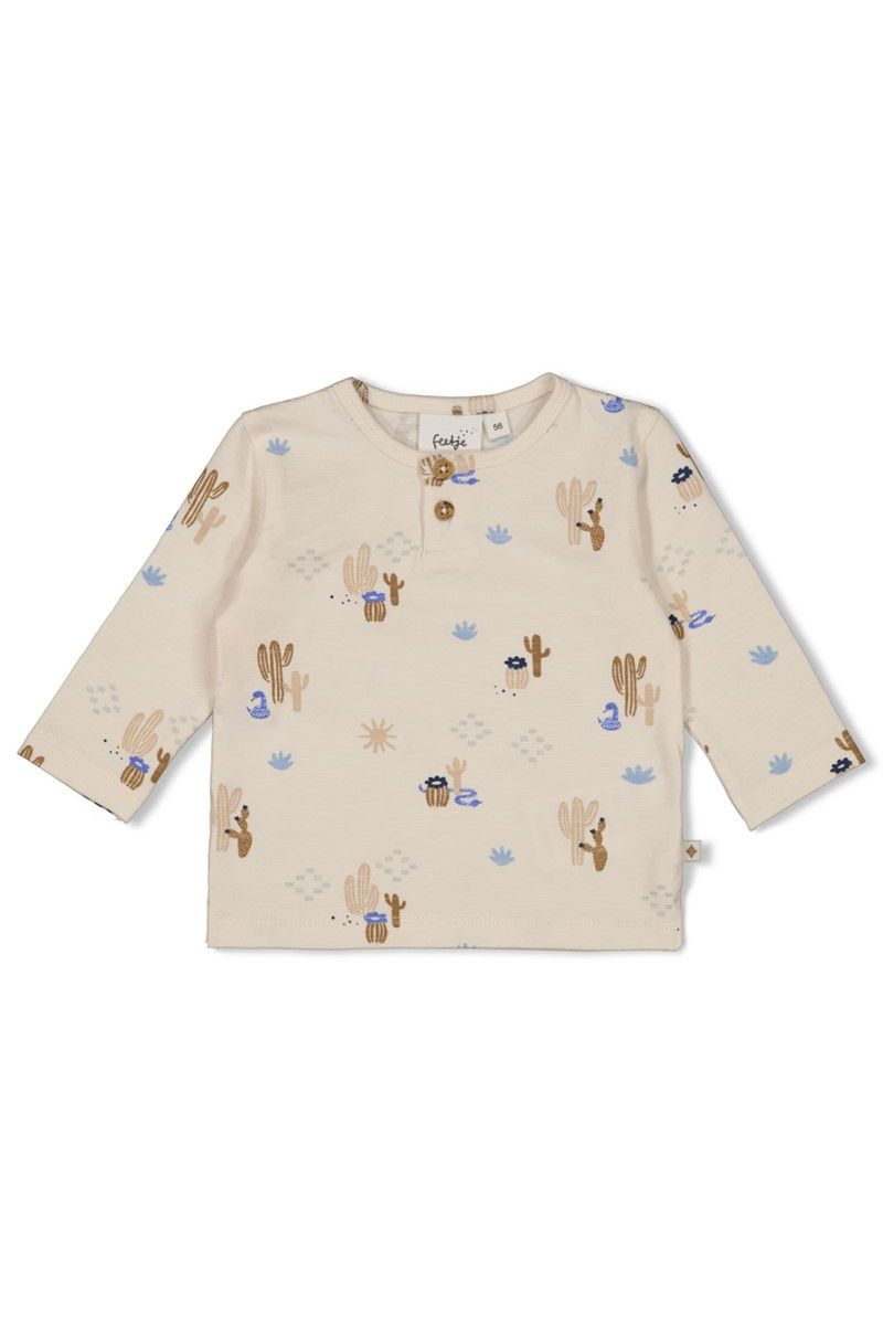Feetje Longsleeve AOP Sssiesta Offwhite