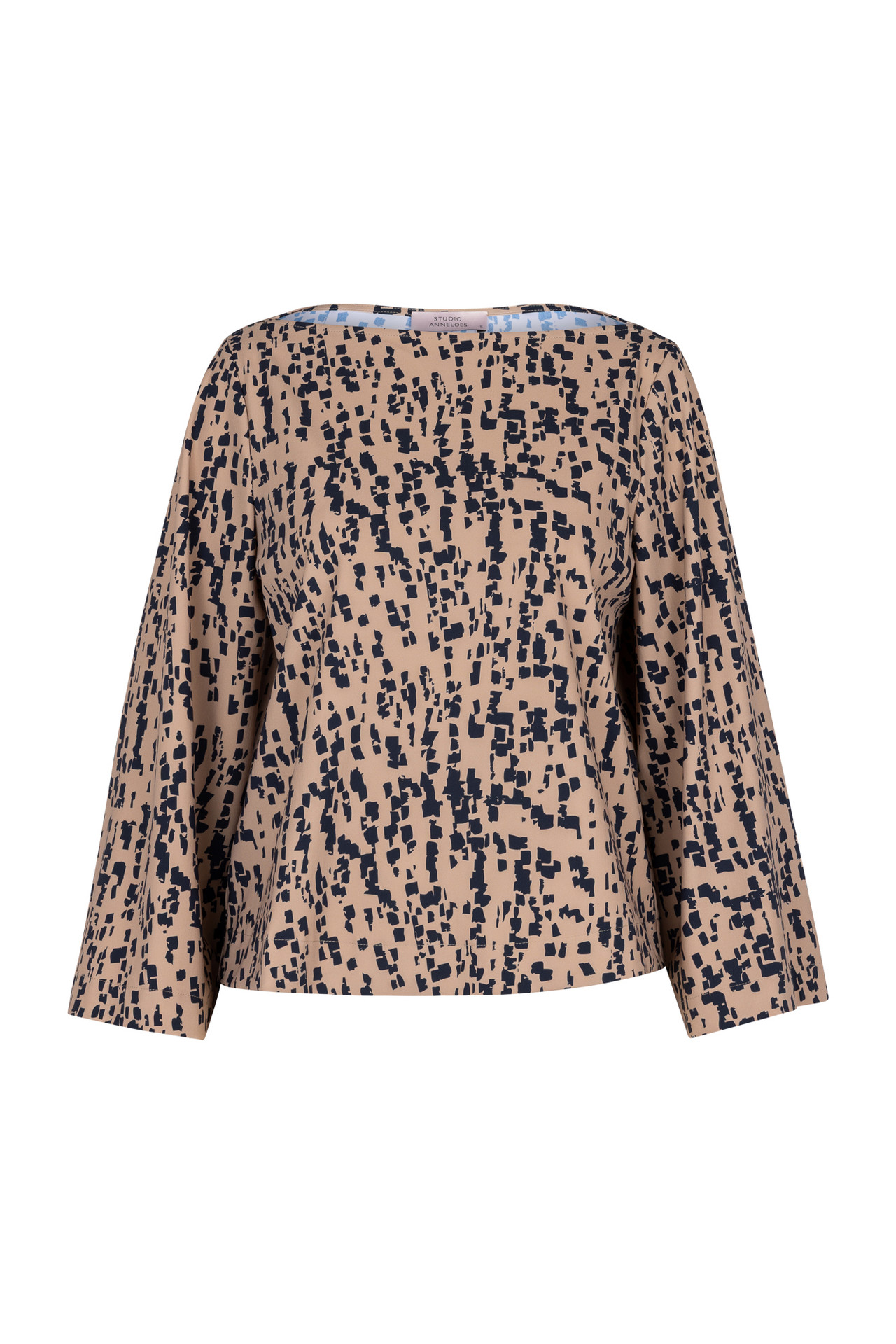 Studio Anneloes Ilja Block Top Latte/Dark Blue