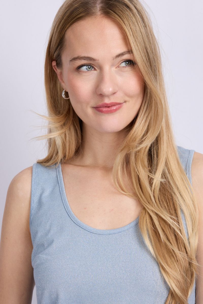 C&S The Label Turijn Top Blue Mist