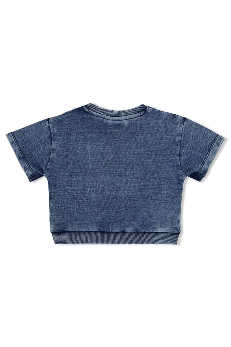Feetje Shirt Jogg Denim Safari Savage Lichtblauw Denim