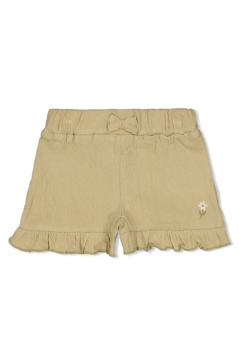 Feetje Short Crinkle Ruches Let Your Dreams Blossom Groen
