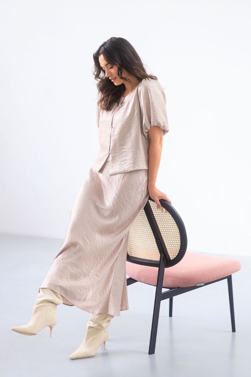 Yest Imani Rok Light Taupe